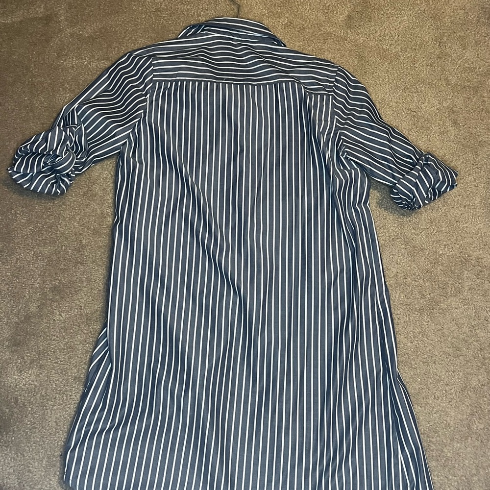 Striped Floral Dress